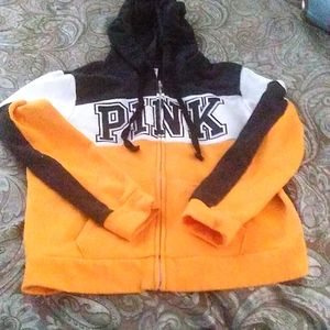 Pink hoodie